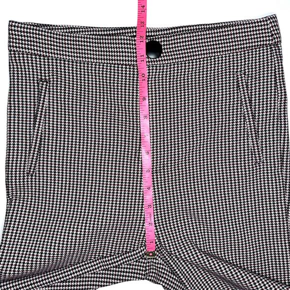 Zara Houndstooth High Rise Skinny Dress Pant Legging Size Medium - Picture 13 of 16